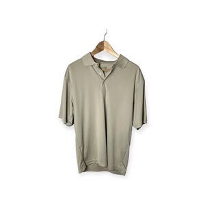 Links Edition Golf Polo, New With Tags, Men’s Size Medium, Plaza Taupe, Tan